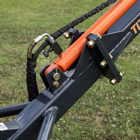 skid steer rafter boom|skid steer jib crane.